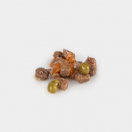 12x Mhims Chat Ragoût de Boeuf à la Vapeur 85 g