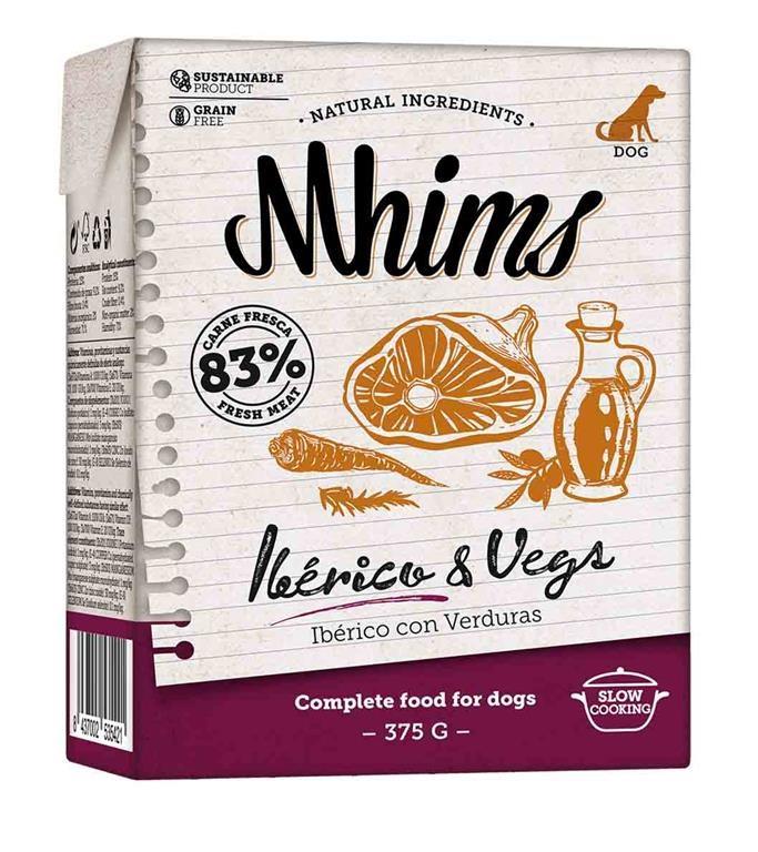12x Mhims Chien Porc Iberico & Légumes 375 g