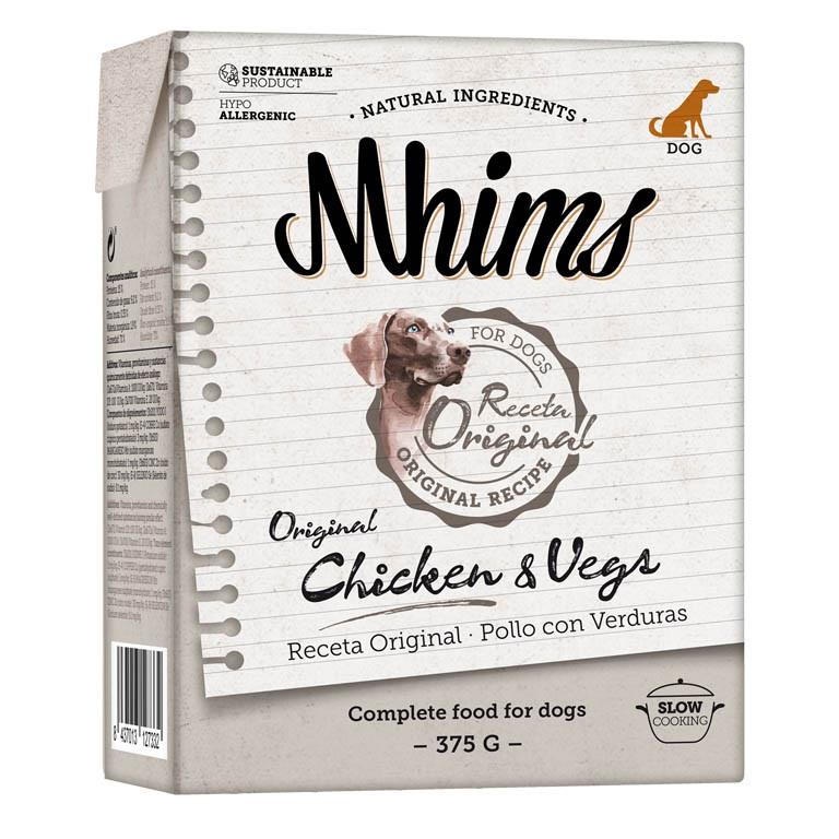 12x Mhims Chien Poulet & Légumes 375 g