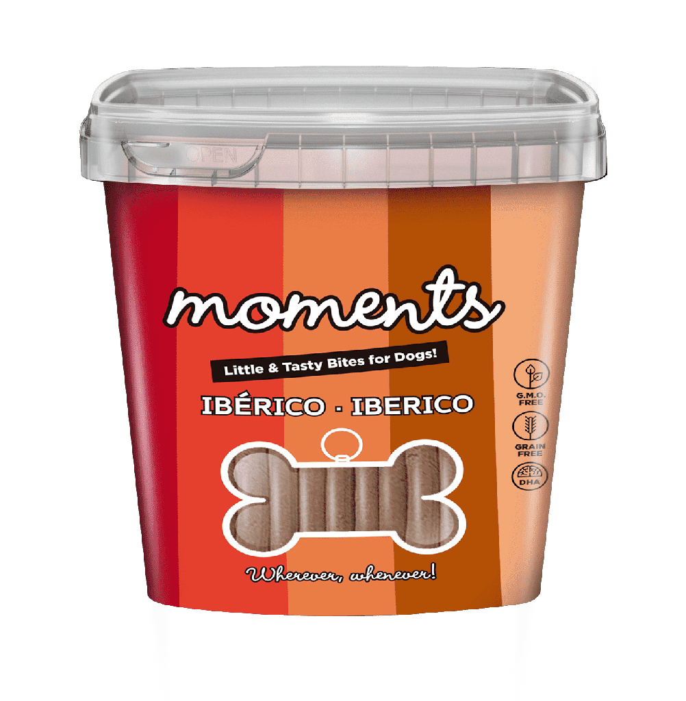 [SSMOBO001] Moments DOG Sticks Iberico 600 g
