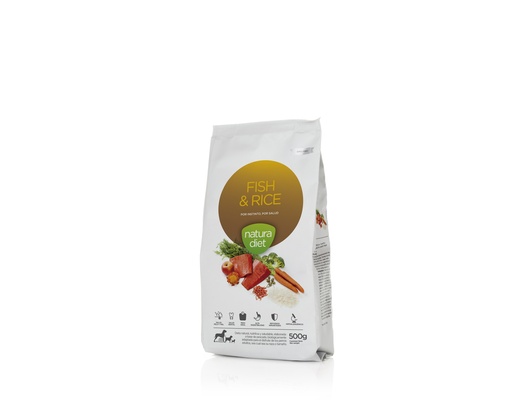 Natura Diet Fish & Rice 500 g