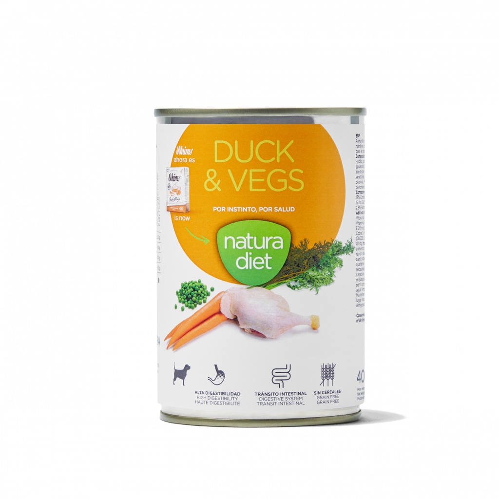 Natura Diet DOG Duck 400g x12