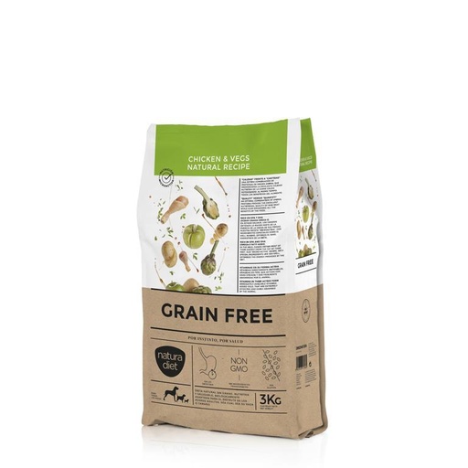 [844] Natura Diet Grain Free Chicken & Vegs 3 kg