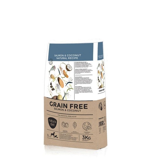 [1265] Natura Diet Grain Free Salmon & Coconut 3 kg