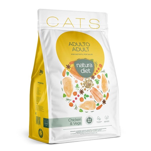 [10019] Natura Diet Chat Adulte Poulet 3 kg