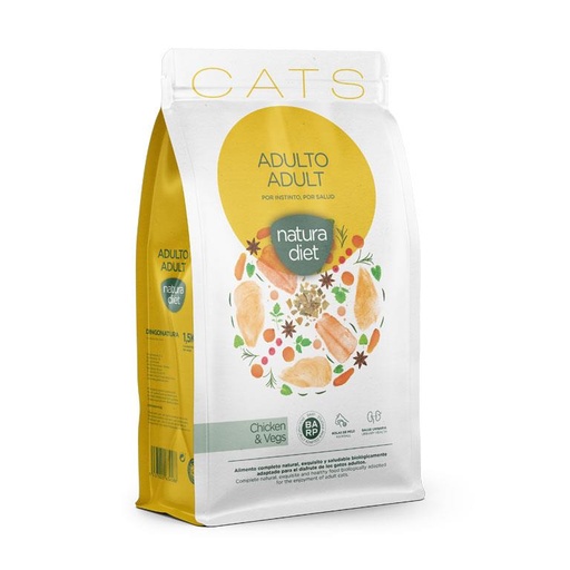 [10018] Natura Diet Chat Adulte Poulet 1,5 kg