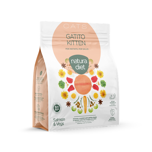 [10139] Natura Diet Chaton Kitten Saumon 400 g