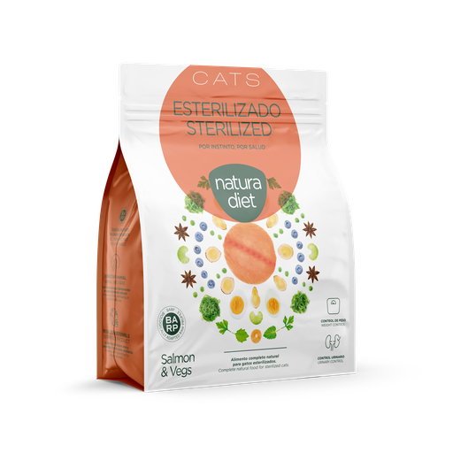 [10146] Natura Diet Cat Sterilized Salmon 400 g