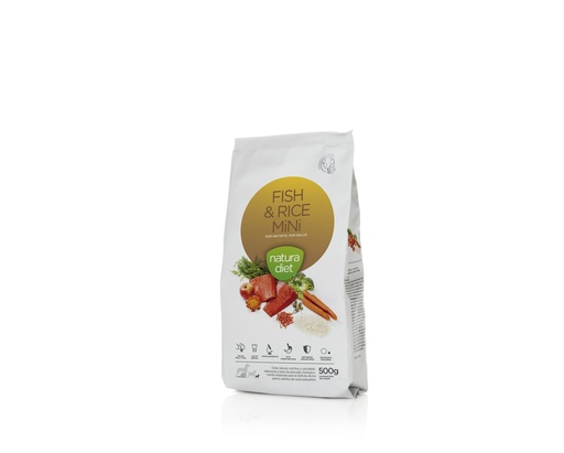 [SENDSA0001] Natura Diet Fish & Riz Mini 500 g