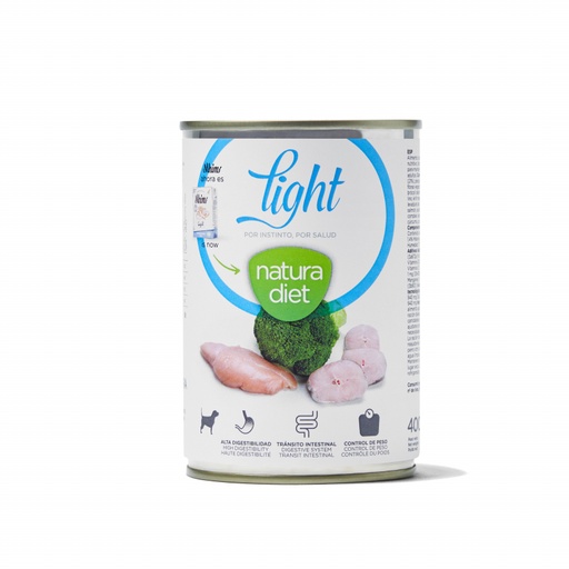 [10297] Natura Diet DOG Light 400g x12