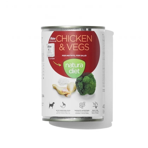 [10298] Natura Diet DOG Chicken 400g x12