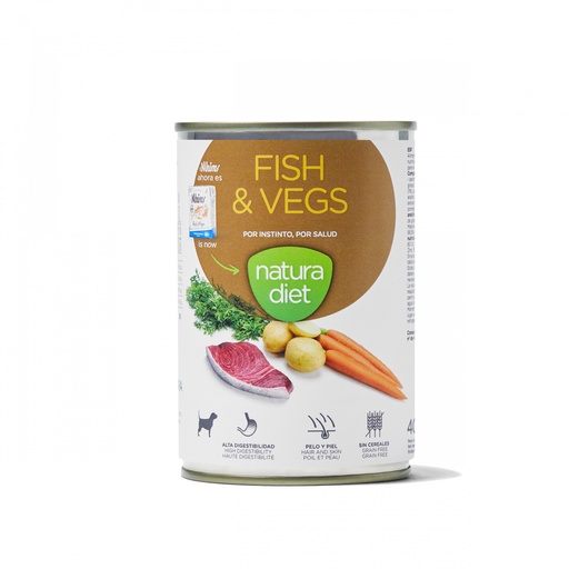 [10301] Natura Diet DOG Fish 400g x12