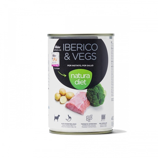 [10302] Natura Diet DOG Iberico 400g x12