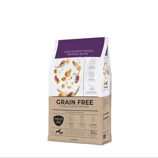 [10370] Natura Diet Grain Free Duck 3 kg